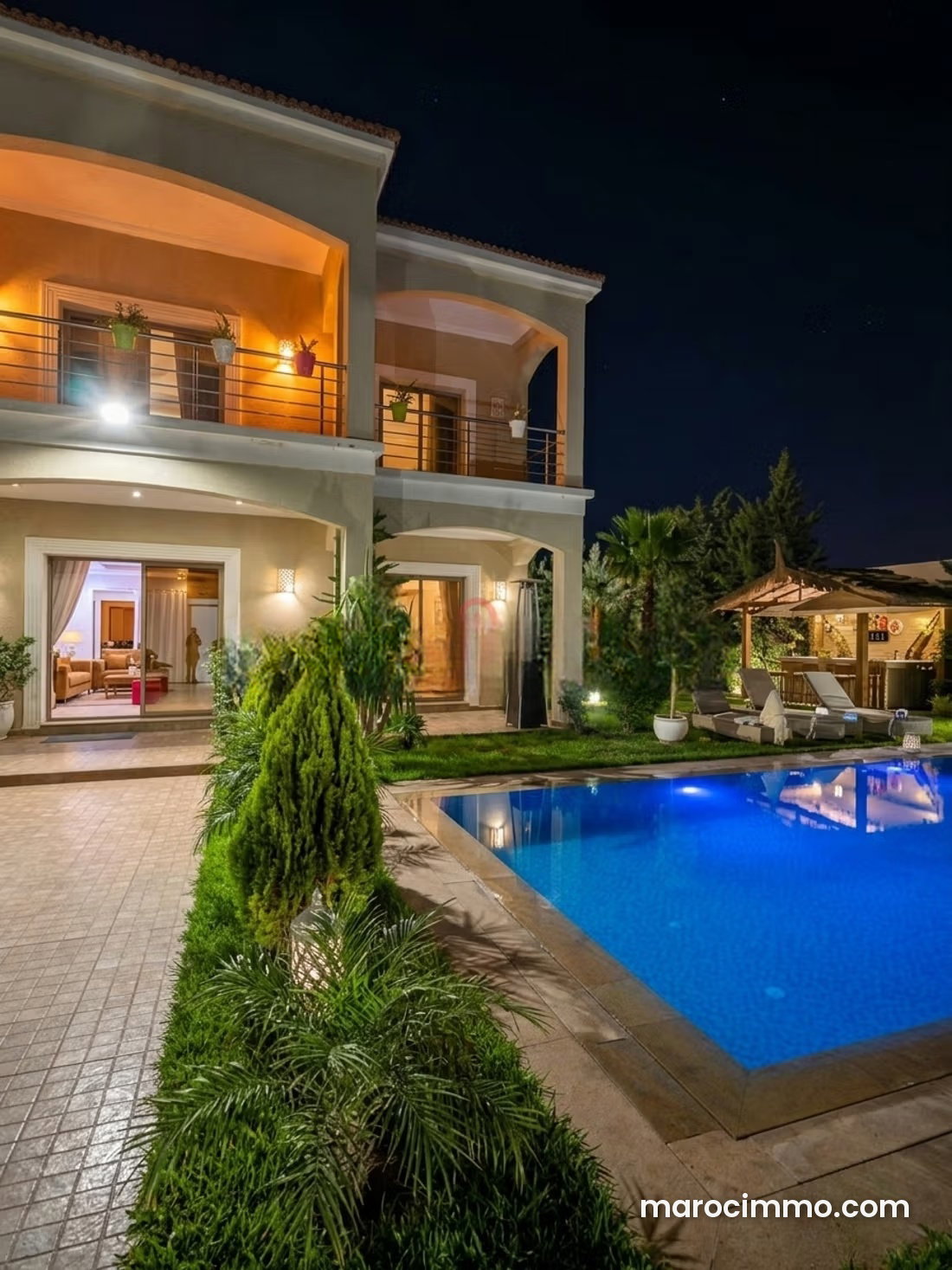 Villa 958 m², Route d'Amezmiz, Marrakech, charme marocain — Marrakech
