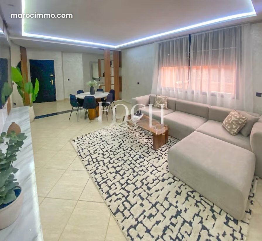 Appartement meublé 3 chambres à louer à Guéliz Marrakech — Marrakech