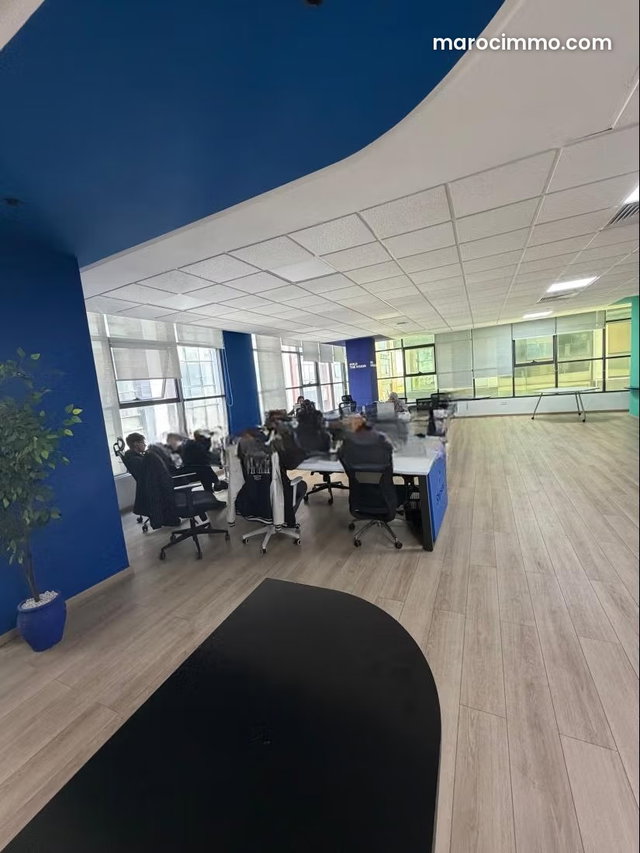 Furnished Office for Rent in Sidi Maarouf, 250m2 — 2
