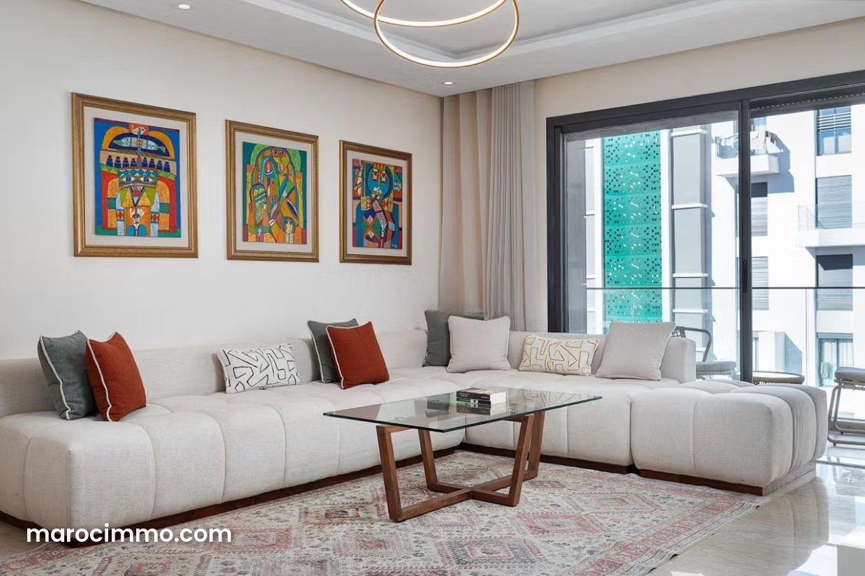 High-end furnished apartment for rent, Agdal, Rabat — Rabat