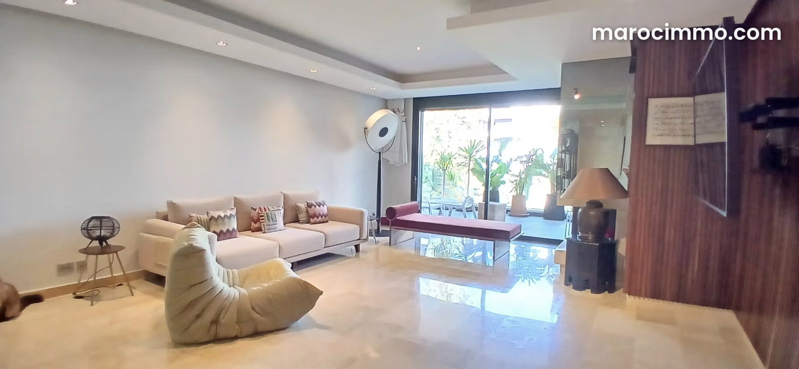 Furnished 180 m² Apartment, 3 Bedrooms, Souissi, Rabat — Rabat