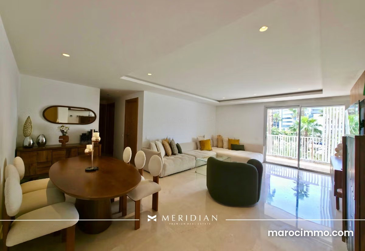 150 sqm Apartment with 50 sqm Terrace, Casablanca Finance City — Casablanca