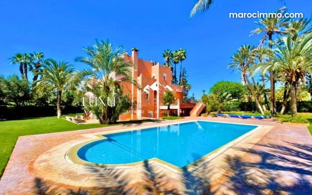 Villa 6 chambres avec piscine chauffée, Palmeraie — 2