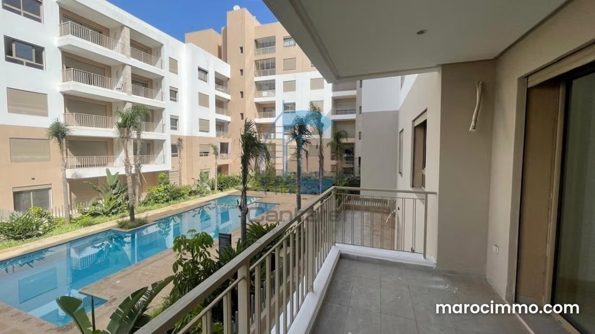 Location appt vide entre Bouskoura/Sidi maarouf