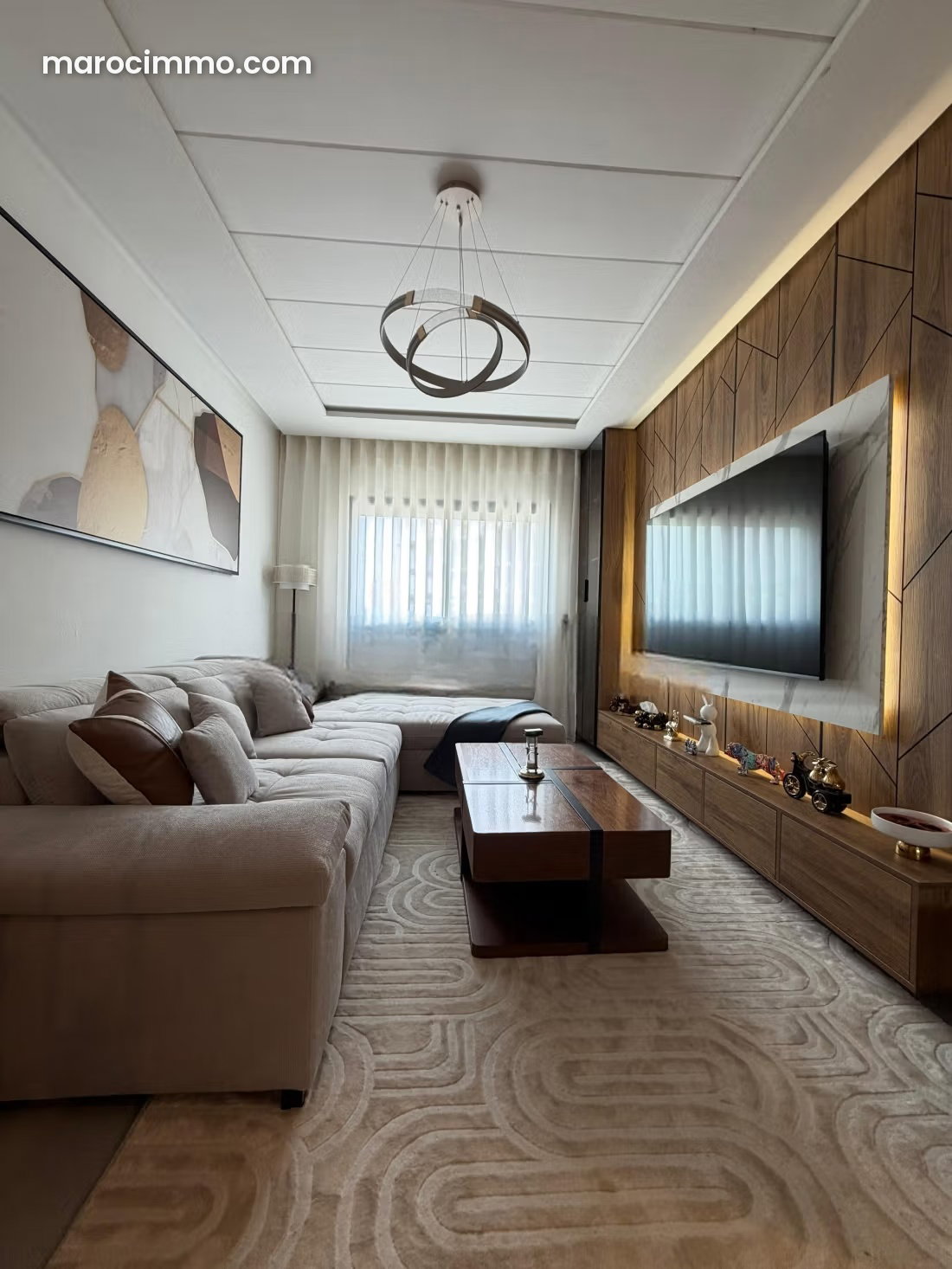 Furnished 3-Bedroom Apartment, Golf Gardens, Tangier — Tangier