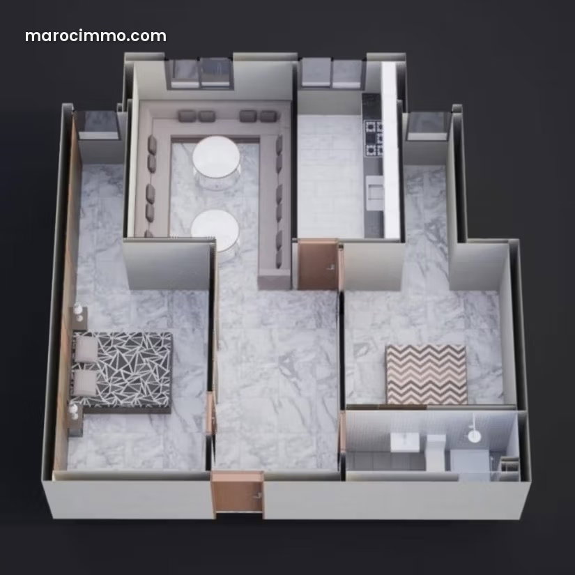 2-Bedroom Apartment in Hay Targa, Marrakech – Ready to Move Into — Marrakesh