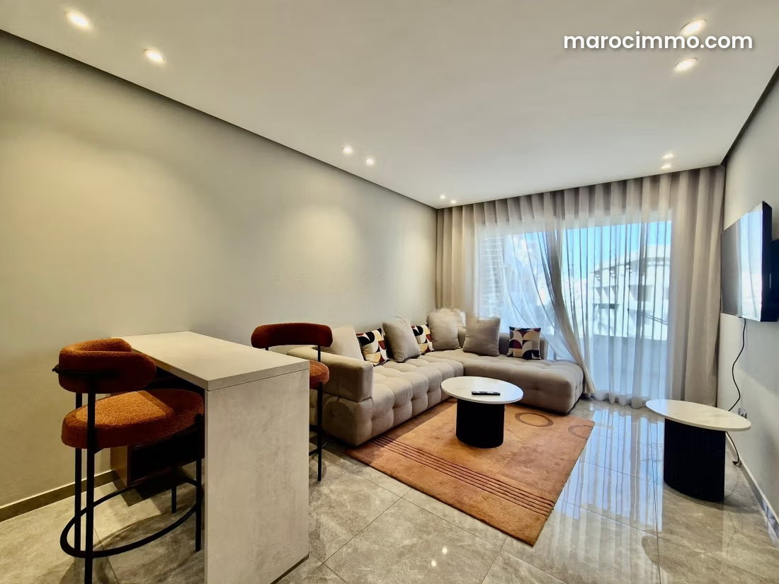 Furnished studio with terrace, Ferme Bretone, Casablanca — Casablanca