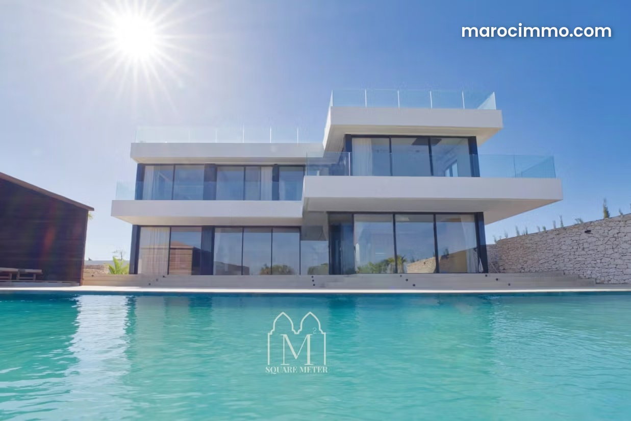 New-Build 450 sqm Villa with Sea Views and Heated Pool, Essaouira — Essaouira