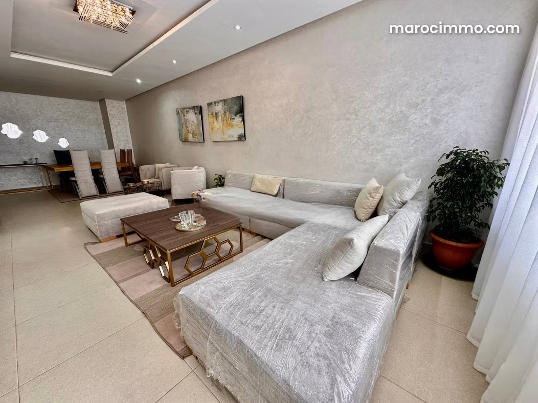 Appartement meublé 3 pièces à louer à Souissi Rabat — Rabat