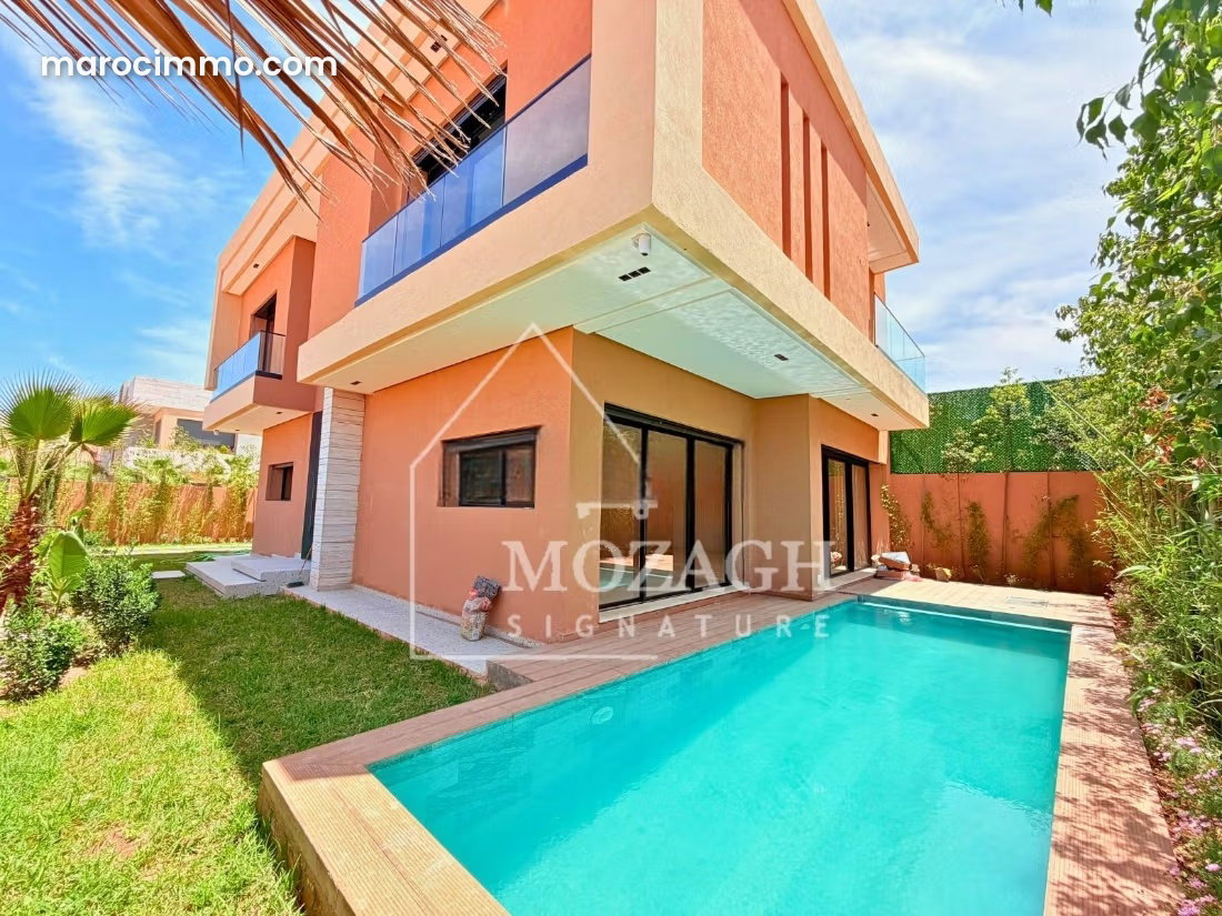 Villa 5 chambres avec piscine à vendre, Hay Targa, Marrakech — Marrakech