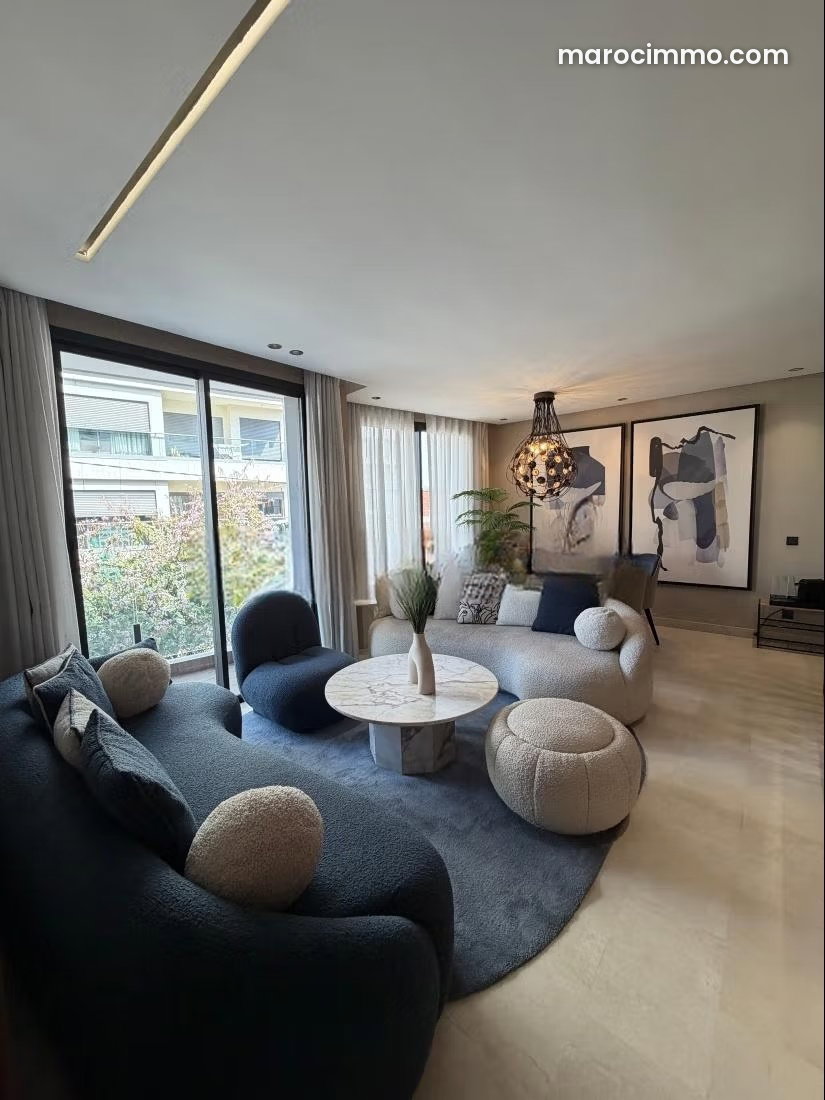 Furnished studio with terrace in Les Princesses, Casablanca — Casablanca