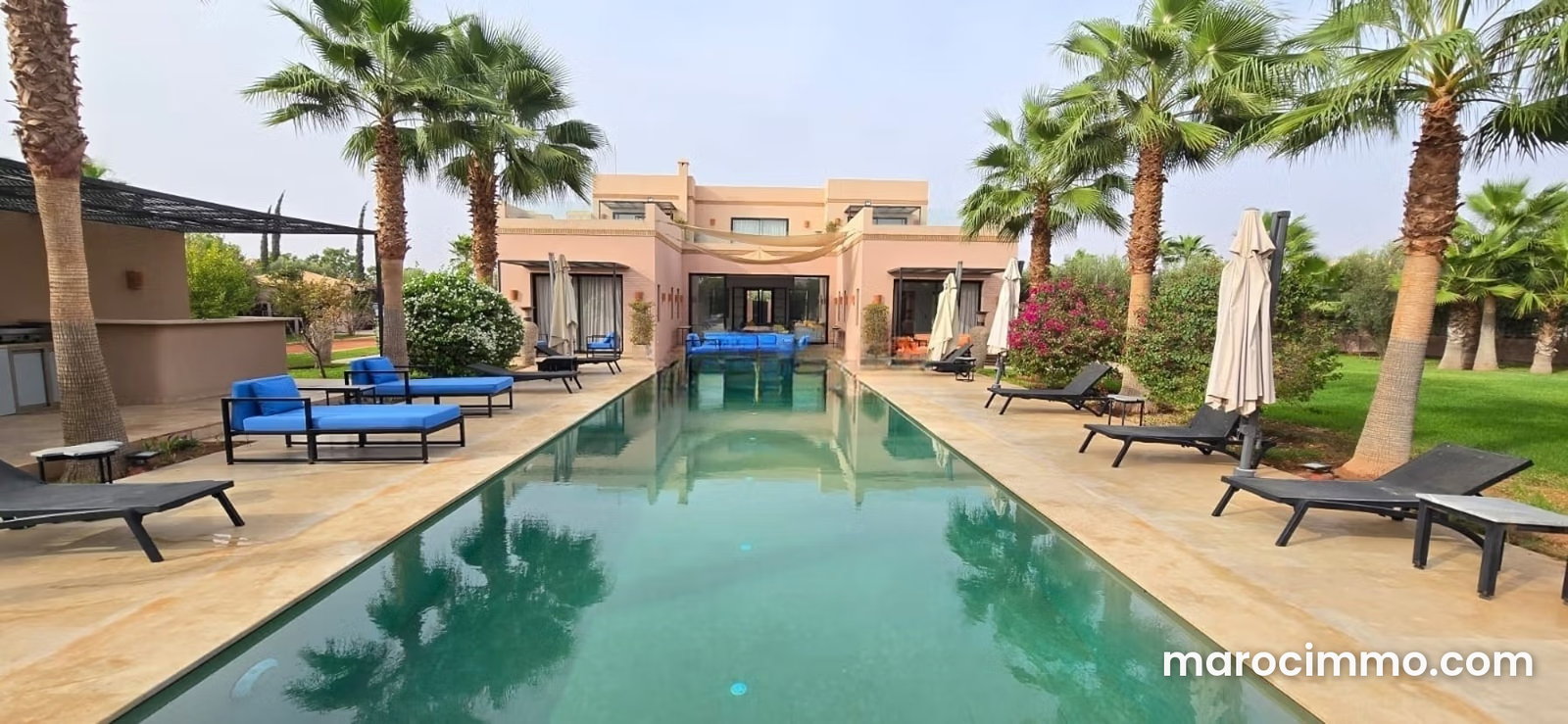 440 m² Villa on a 2,600 m² Landscaped Garden, Route de Fès, Marrakech — Marrakesh