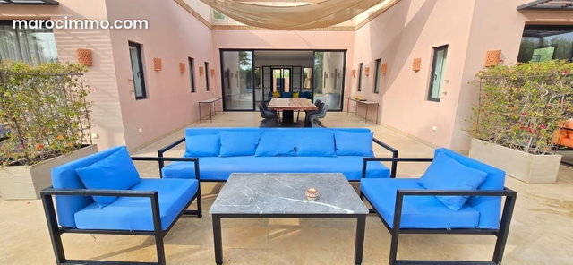 Villa domaine sécurisé Marrakech Rte de Fès — 4