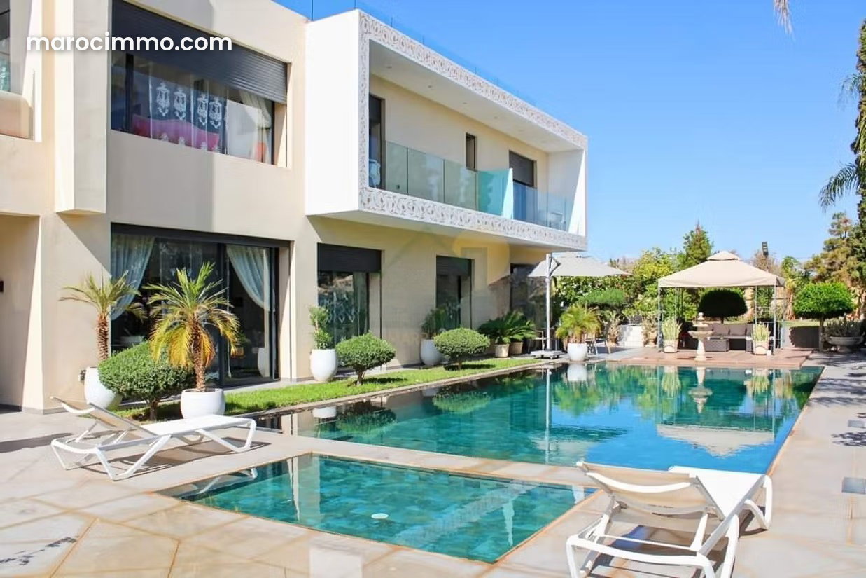 Villa 5 suites avec piscine, Route de Fès, Marrakech — Marrakech