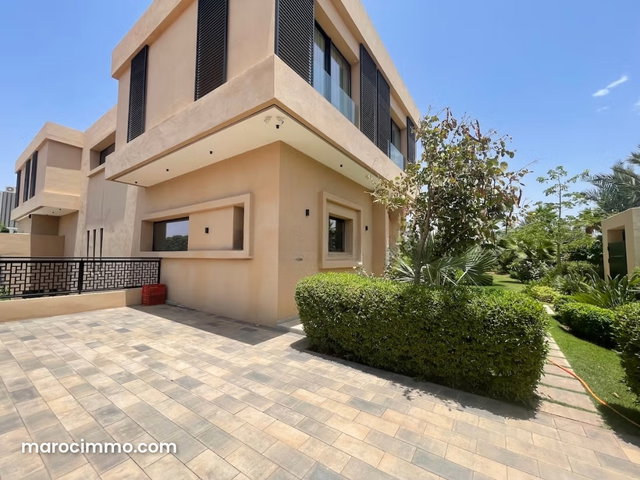 Av villa contemporaine marrakech golf amelkis — 4