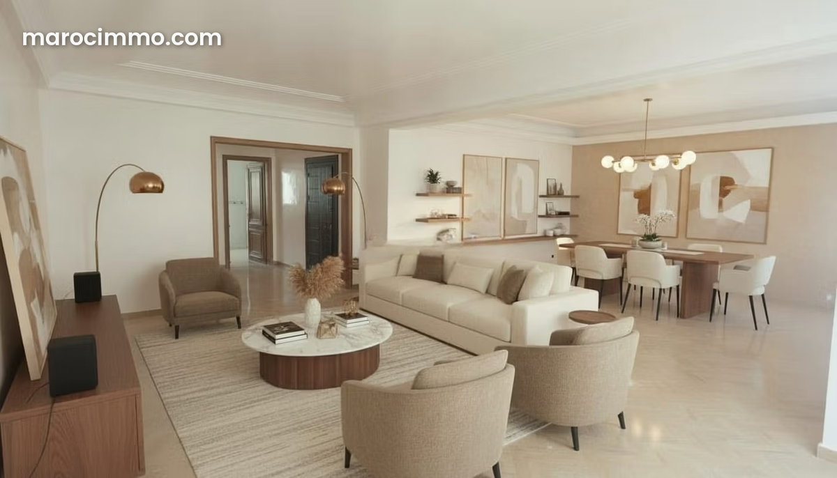 Apartment for rent, 180 m², high-end, Gauthier – Casablanca
