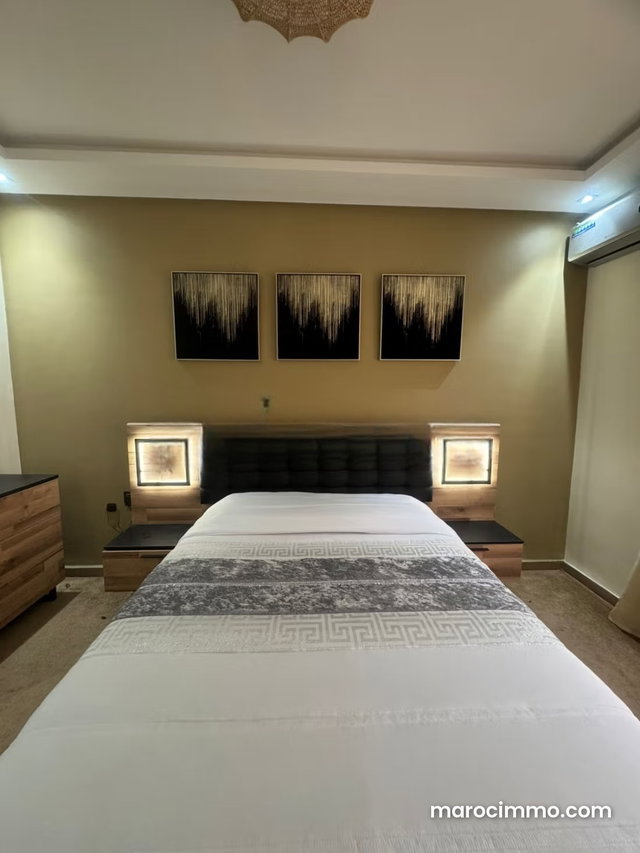 Rent a comfortable apartment in Route de Casa. 84 m². Fully furnished — 3
