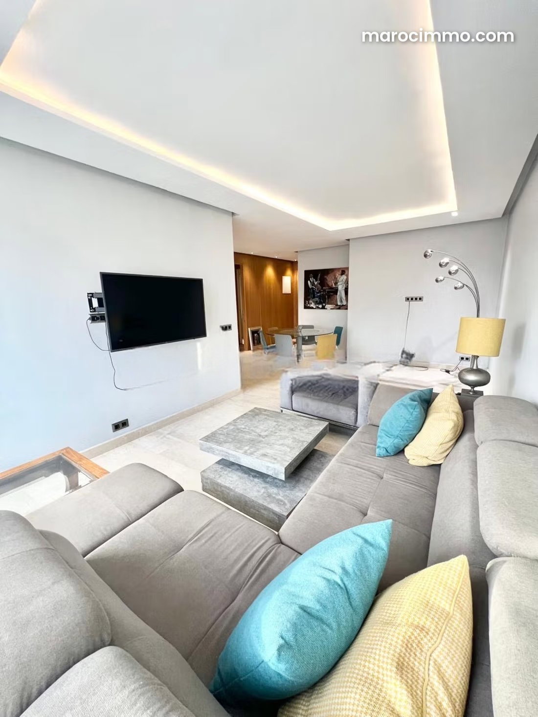 Furnished 130 m² Apartment, 2 Bedrooms, Les Princesses, Casablanca — Casablanca