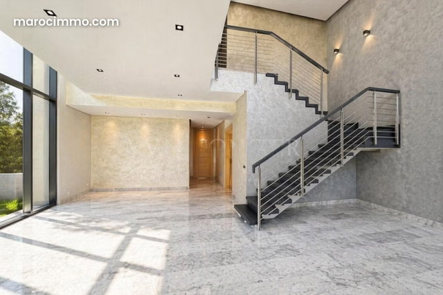3-Bedroom Ground Floor Duplex for Rent – Bouskoura Ville Verte GCI – 220m2 — 2