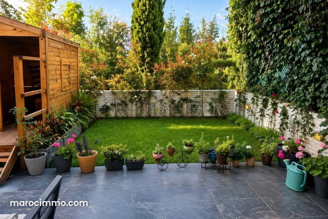 3-Bedroom Ground Floor Duplex for Rent – Bouskoura Ville Verte GCI – 220m2 — 3