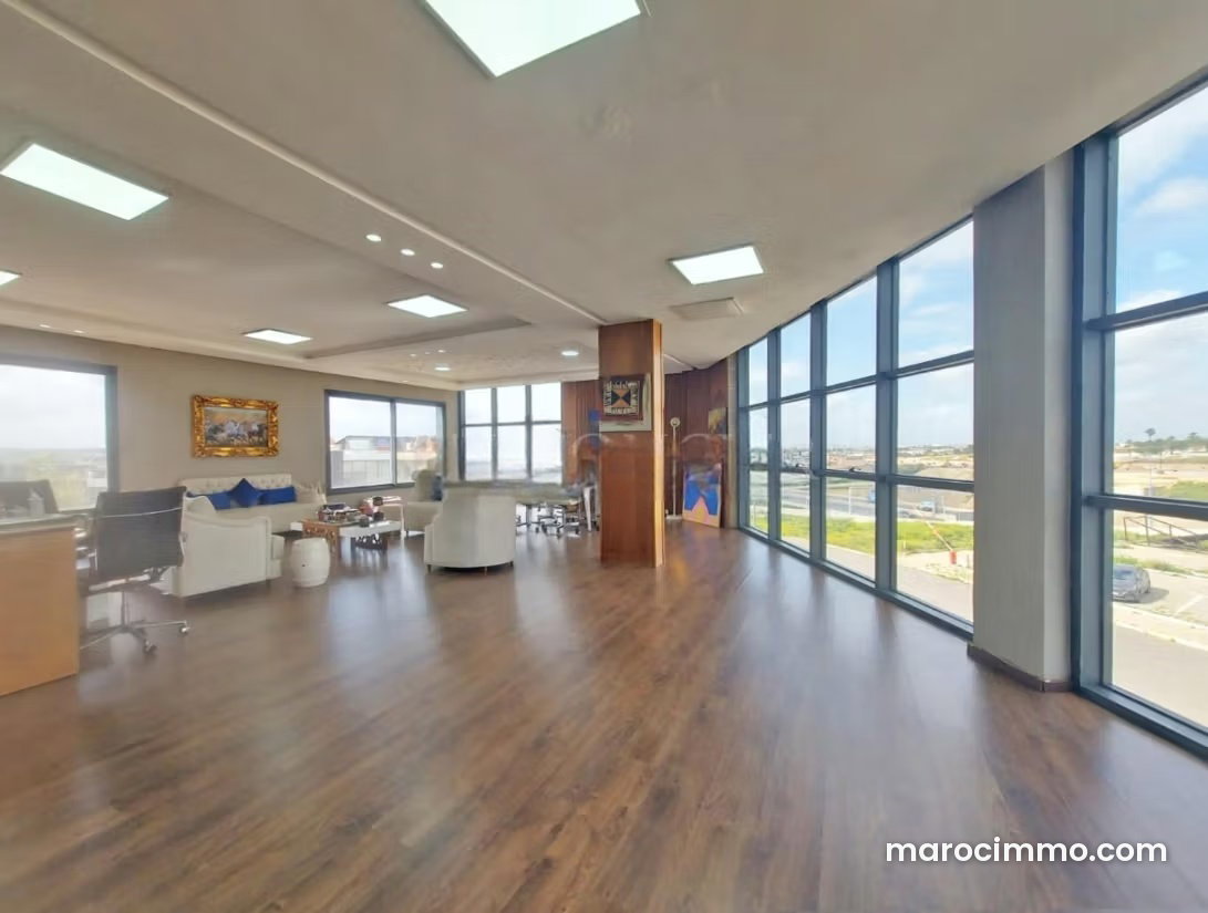 2,000 sqm Office with A3 Visibility, Ville Verte Bouskoura — Bouskoura