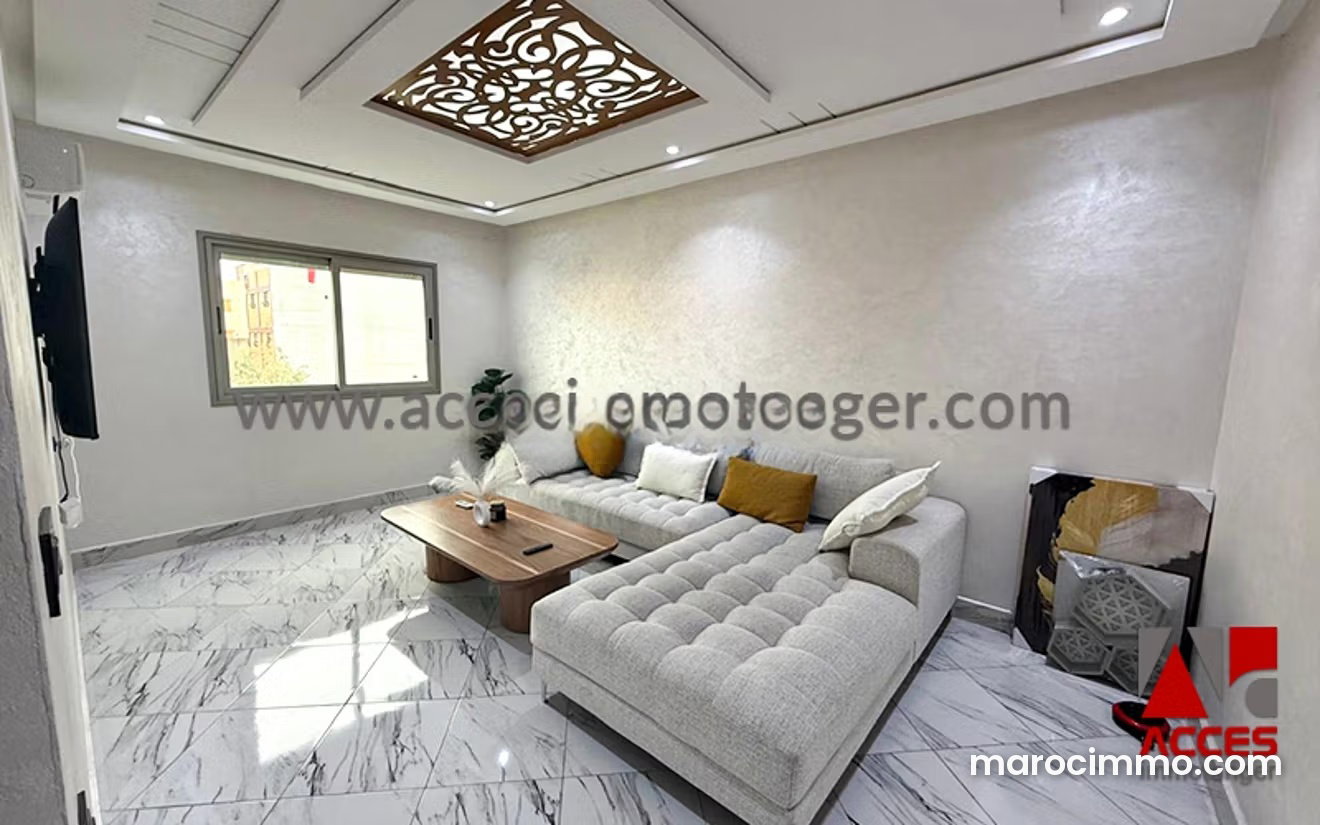 Appartement meublé 76 m², 2 chambres, Azib Haj Kaddour, Tanger — Tanger