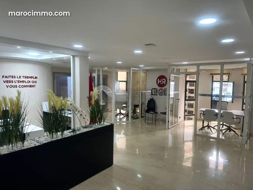 Bureau à vendre 116 m² Les Hôpitaux Casablanca