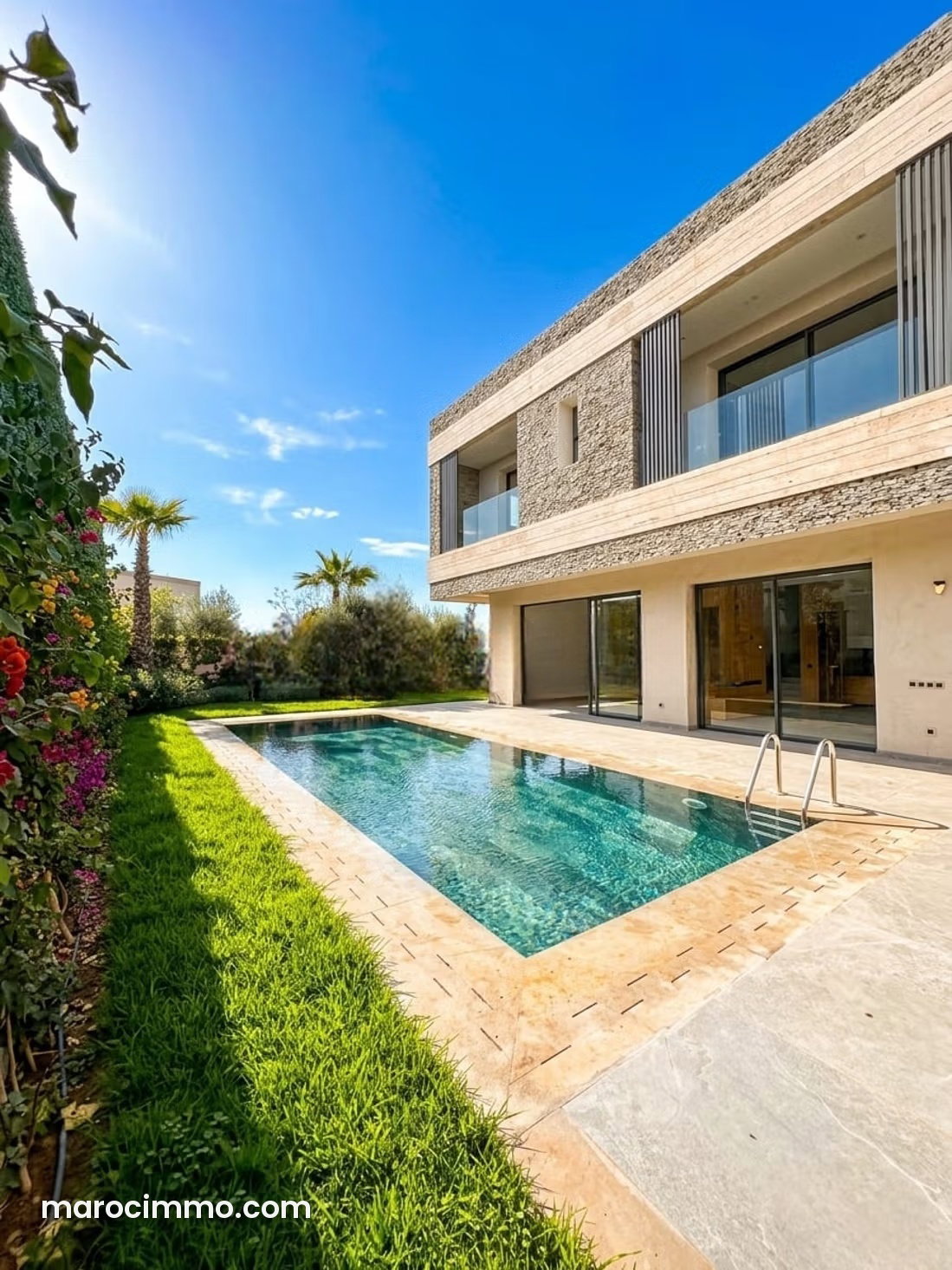 Villa neuve 4 chambres avec piscine chauffée, Amelkis Marrakech — Marrakech