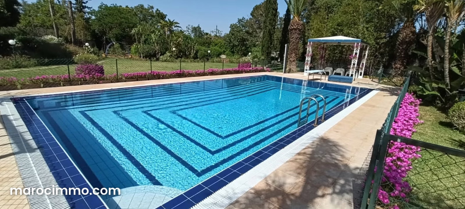 600 m² Villa with Swimming Pool and 3,000 m² Grounds, Souissi, Rabat — Rabat