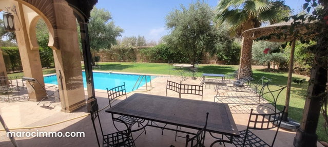 Villa Riad domaine sécurisé Marrakech Rte de Fès — 2