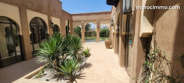 Villa Riad domaine sécurisé Marrakech Rte de Fès — 5