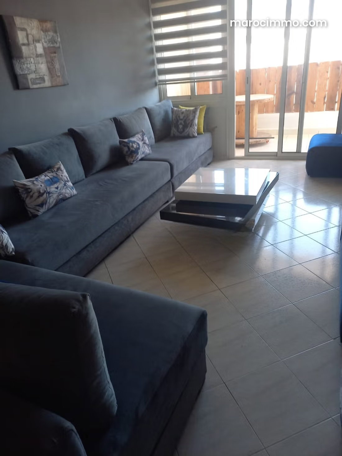 Furnished Apartment with Terrace in Sidi Belyout, Casablanca — Casablanca