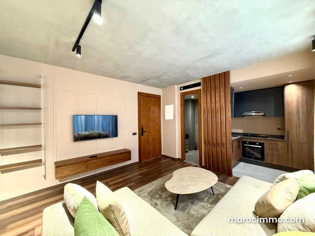 En Location Meublé: Magnifique Studio Neuf Jamais habité au Coeur du Quartier Gauthier, Résidence avec salle de sport — 3