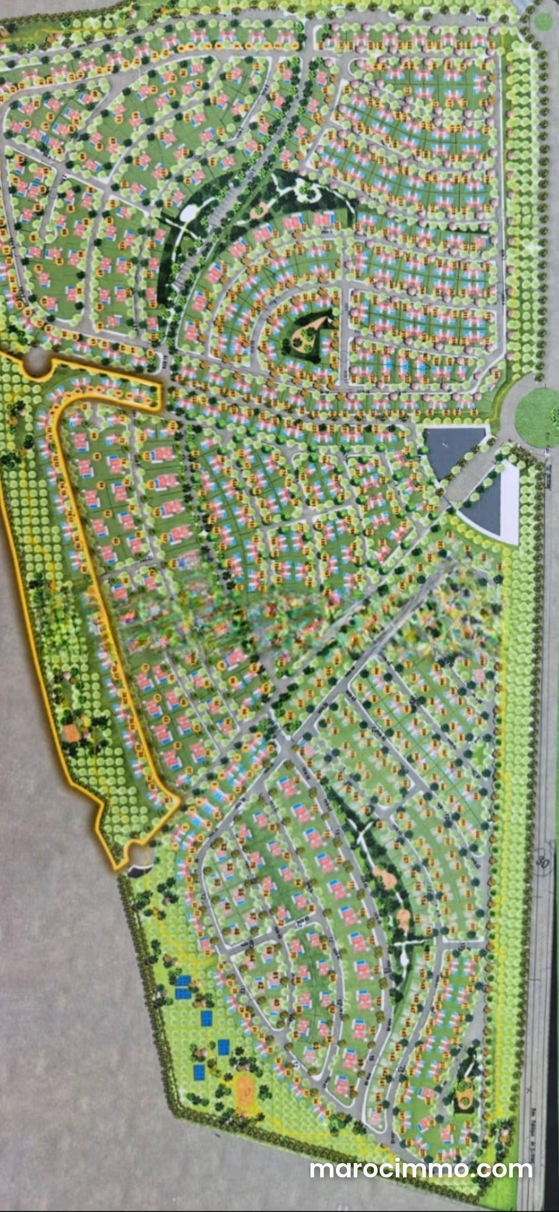 602 m² plot for sale on Ouarzazate Road, Marrakech — Marrakesh