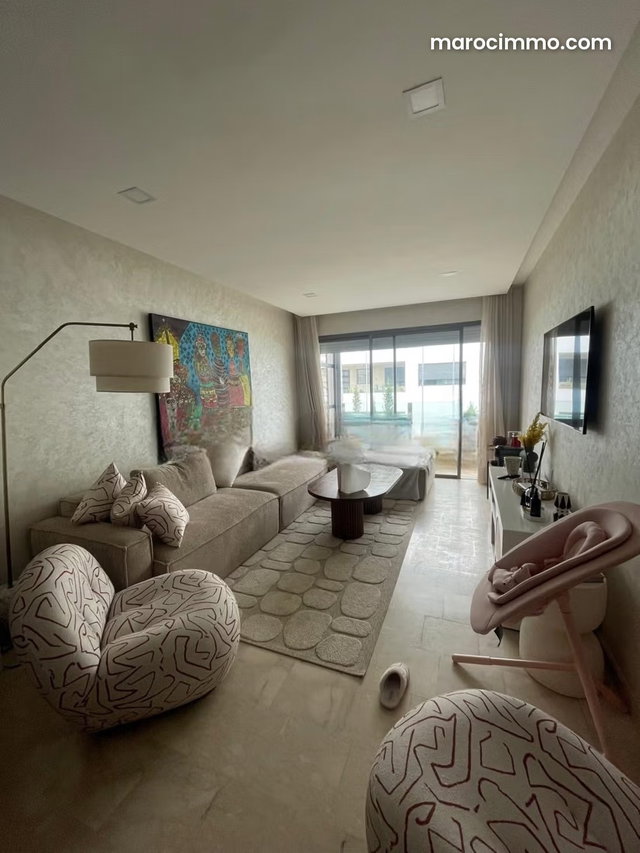 2-Bedroom Furnished Apartment for Rent – Dar Bouazza — 2