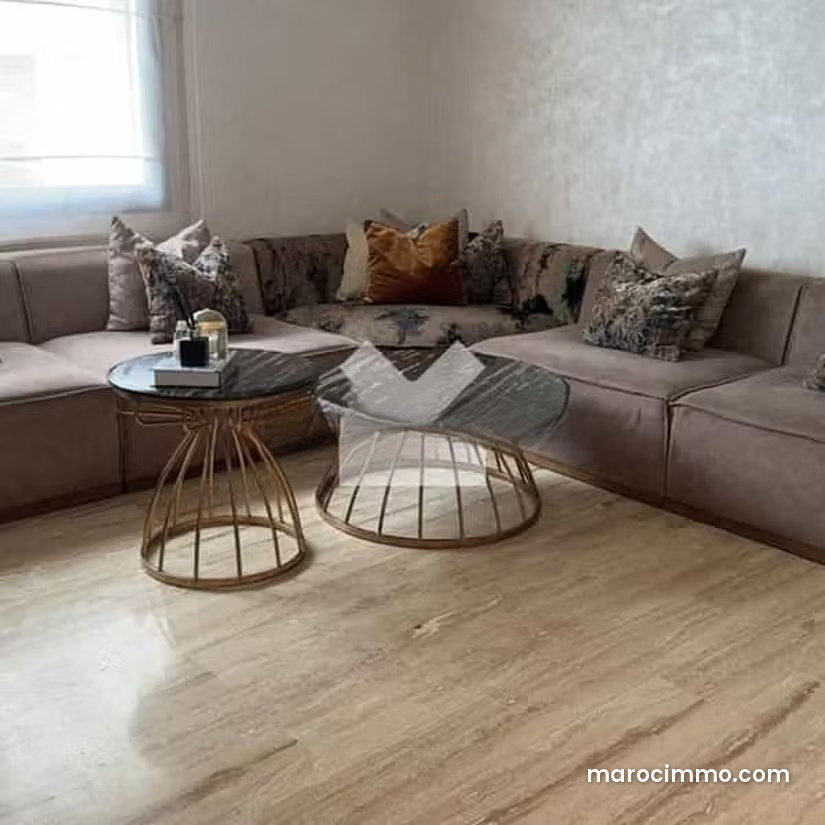 Newly Furnished Apartment in Oulfa, Casablanca with Garage — Casablanca