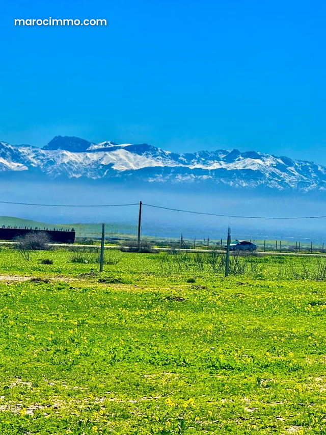 Exceptional Land in Marrakech on the Route de Bourrous — Marrakesh
