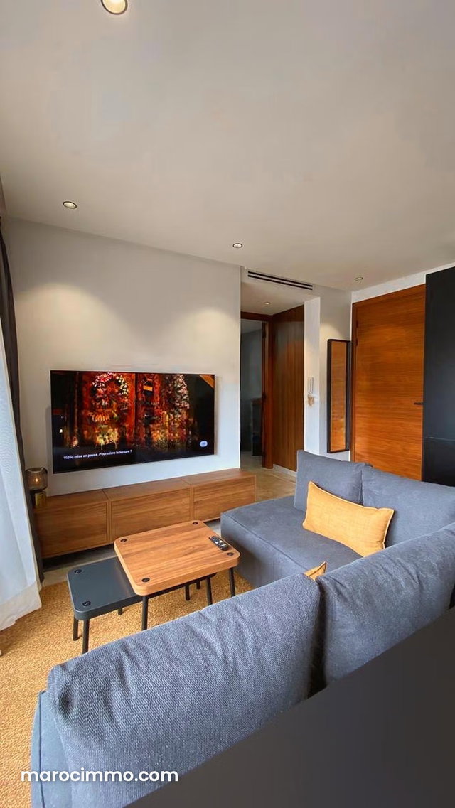 Appartement à louer à Casablanca Finance City. Surface de 45 m². Meublé — 5