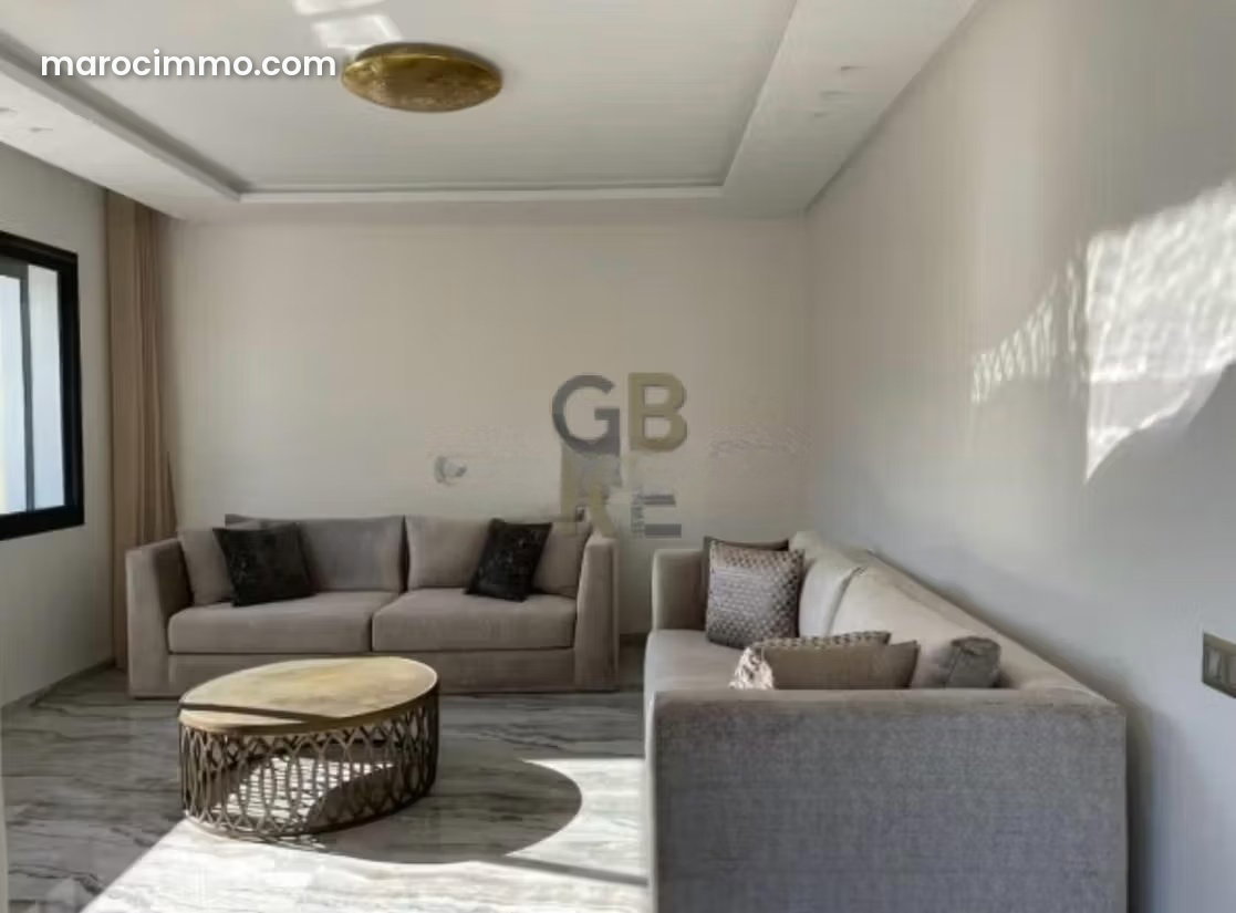 Appartement meublé 180 m² avec terrasse à Rabat Aviation — Rabat