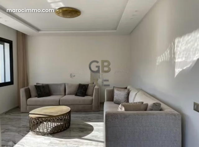 Appartement meublé lumineux à louer à L'aviation — Rabat