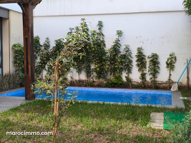 Luxury Villa for Rent in Dar Bouazza. 4 Bedrooms — 3