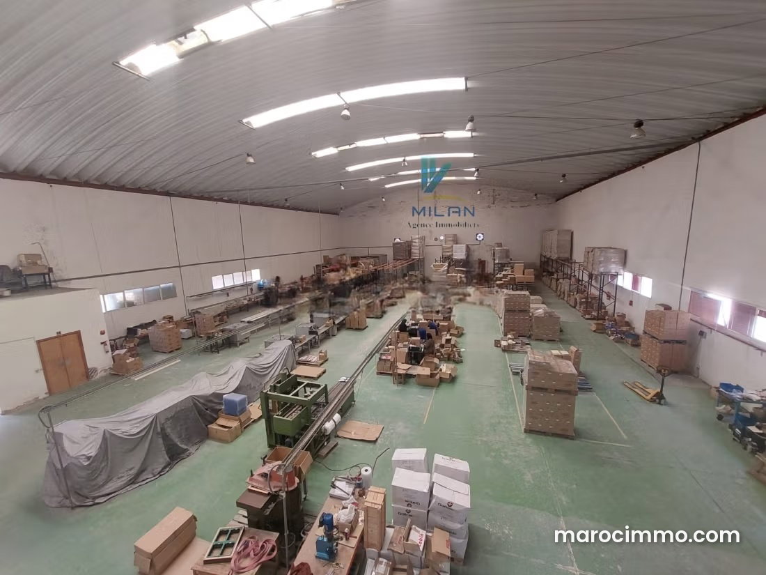 2,300 m² Industrial Premises for Sale in Mghogha Industrial Zone, Tangier — Tangier