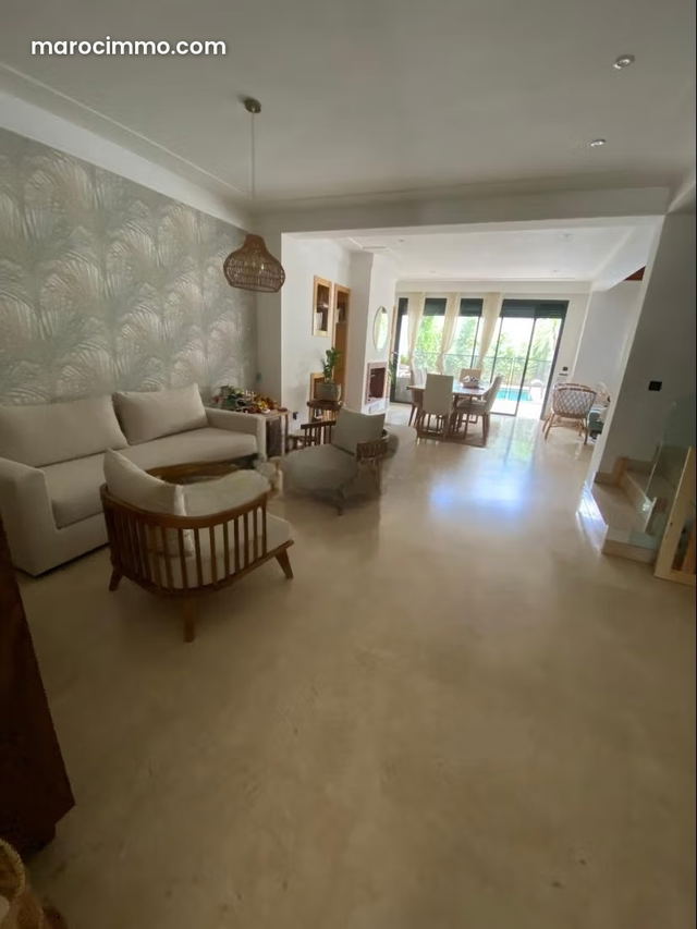 Vente d’une villa à La Palmeraie Bouskoura — بوسكورة