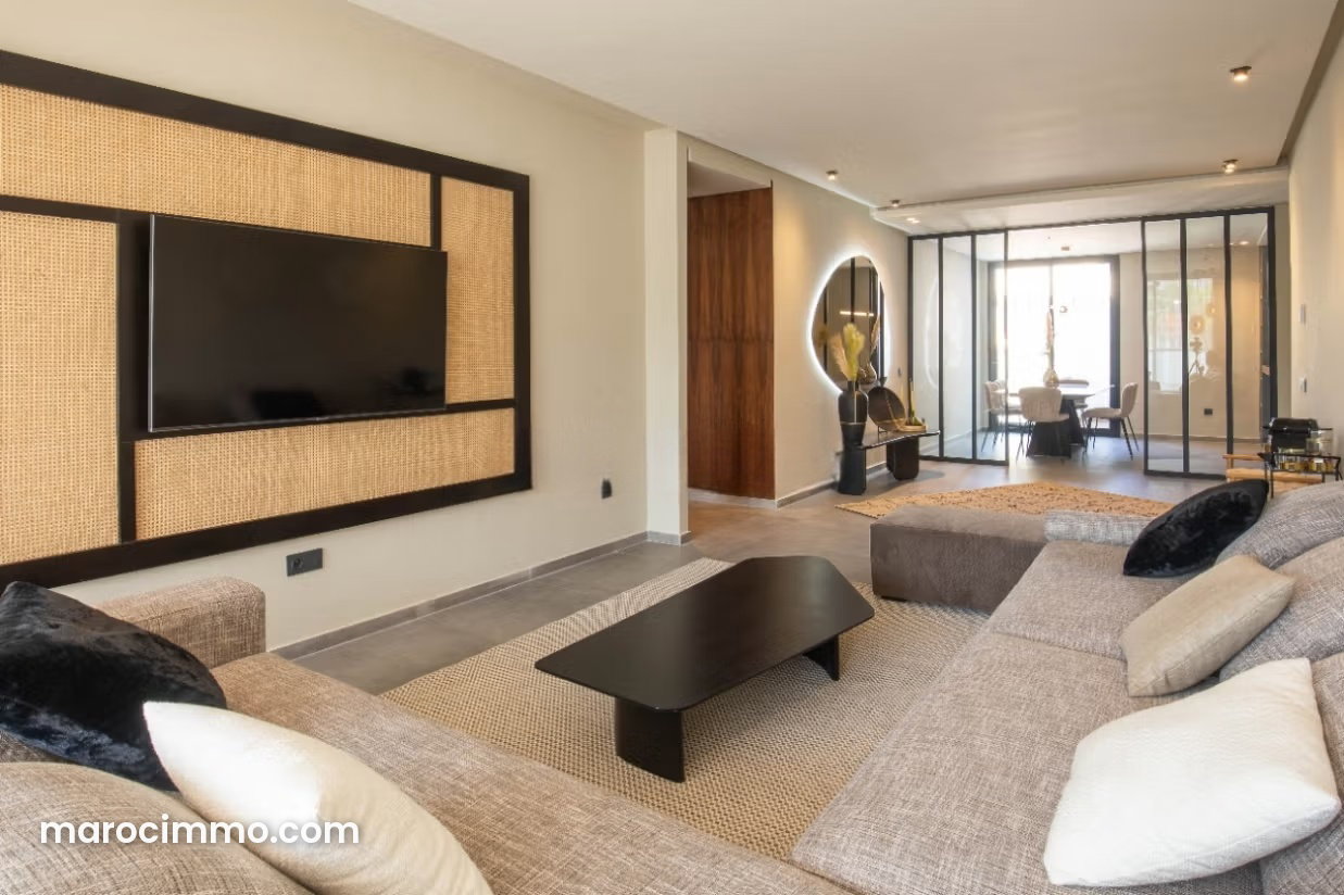 108 sqm apartment for rent in Alsace Lorraine, Casablanca — Casablanca