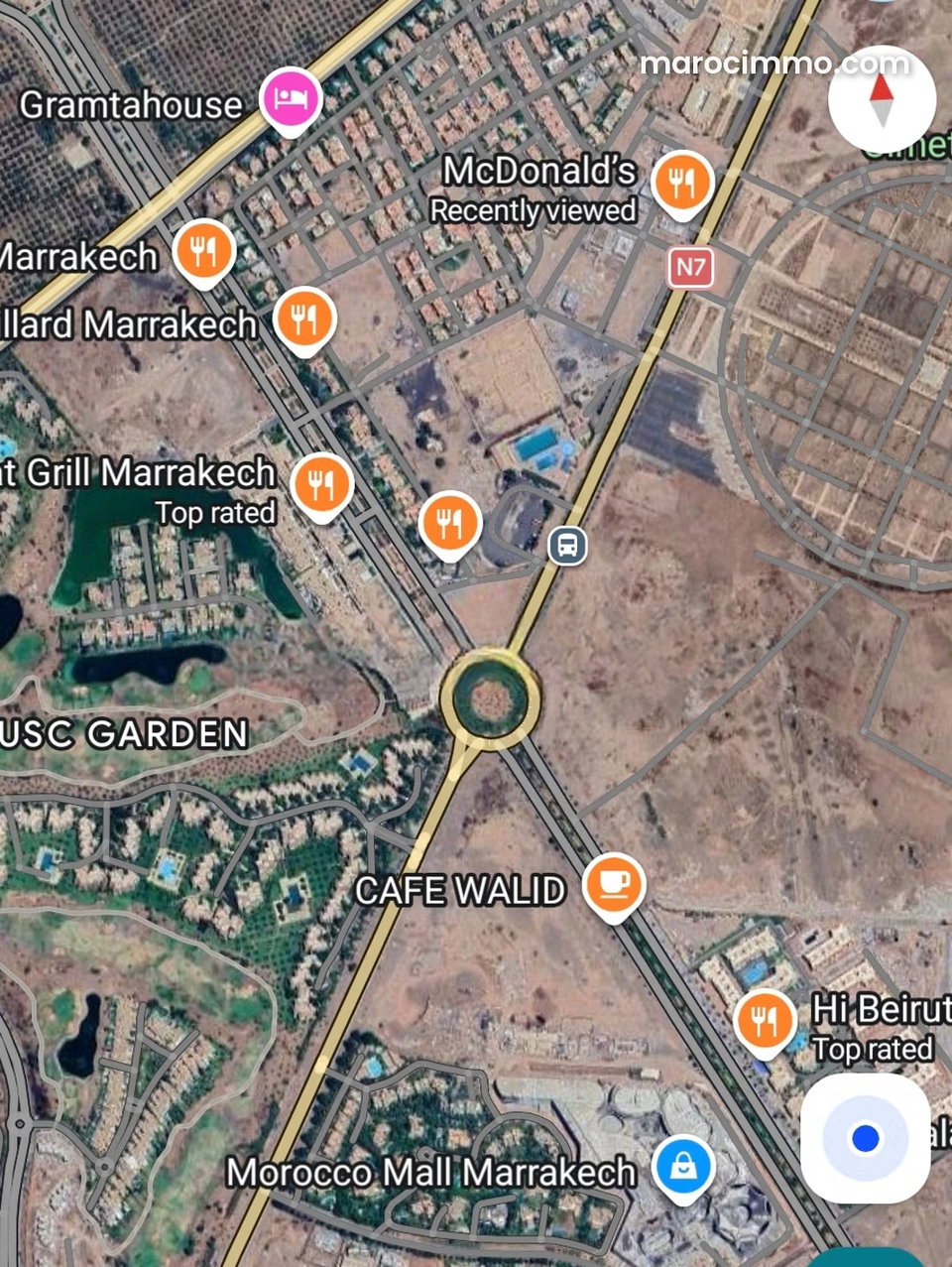 Lots de Villa 460m² Jumelée à Bab Ighli Marrakech