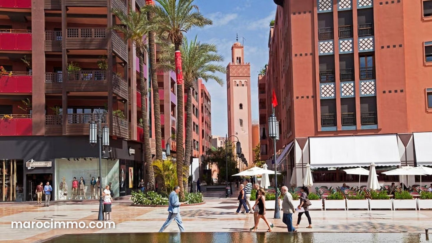 1,200 m² Dual-Frontage Plot in Gueliz, Marrakech — Marrakesh