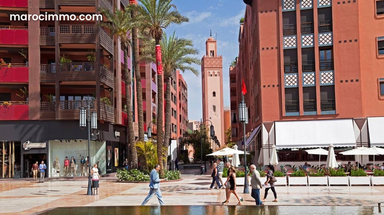 1,400 m² Plot on a Prime Boulevard in Gueliz, Marrakech — Marrakesh
