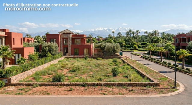 Vente Terrain nu à route de tahanaoute — مراكش