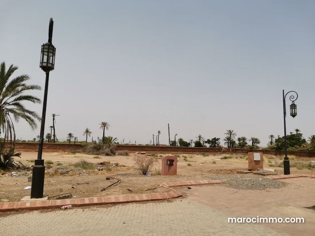 730 m² Plot on Golf Course, Ourika Road, Marrakech — Marrakesh