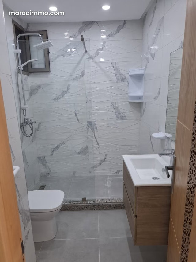 Très bel appartement en location à Agdal. 4 pièces confortables. Porte blindée, sécurité — 5